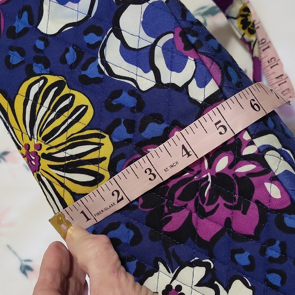 Vera Bradley African Violet Floral Print Bag pack/Laptop Bag - Picture 16 of 16